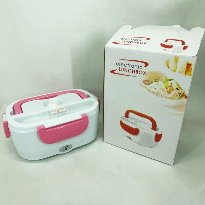 Електричний контейнер для їжі з таймером Lunch Heater 220 V, Термос харчовий, Термо XY-648 бокс потрійний