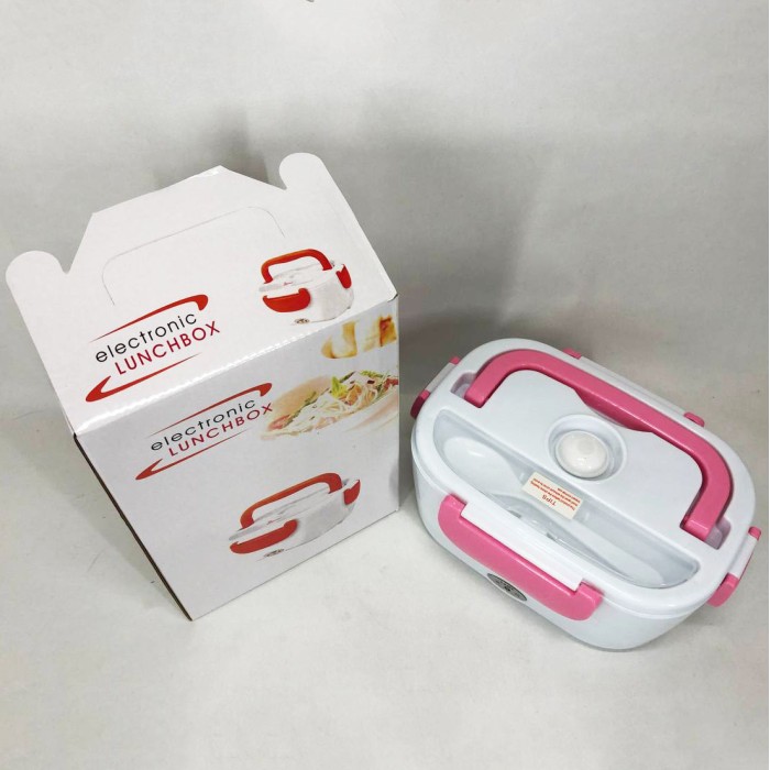 Електричний контейнер для їжі з таймером Lunch Heater 220 V, Термос харчовий, Термо XY-648 бокс потрійний