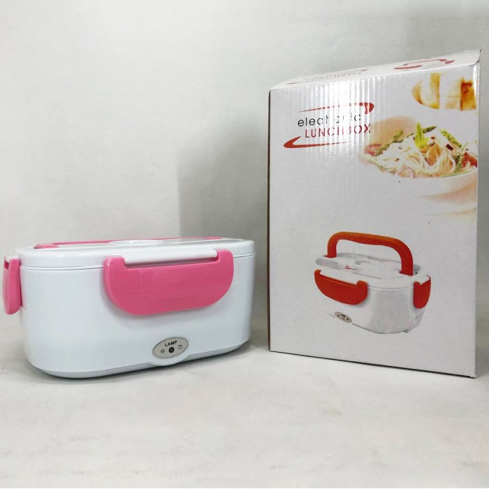 Електричний контейнер для їжі з таймером Lunch Heater 220 V, Термос харчовий, Термо XY-648 бокс потрійний