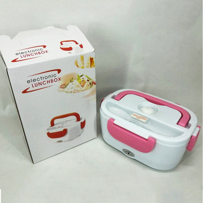 Електричний контейнер для їжі з таймером Lunch Heater 220 V, Термос харчовий, Термо XY-648 бокс потрійний