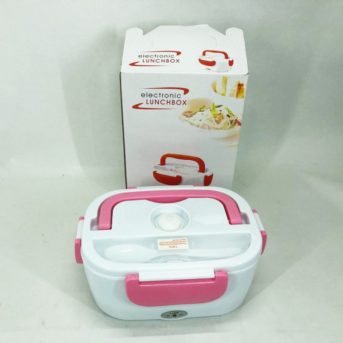 Електричний контейнер для їжі з таймером Lunch Heater 220 V, Термос харчовий, Термо XY-648 бокс потрійний
