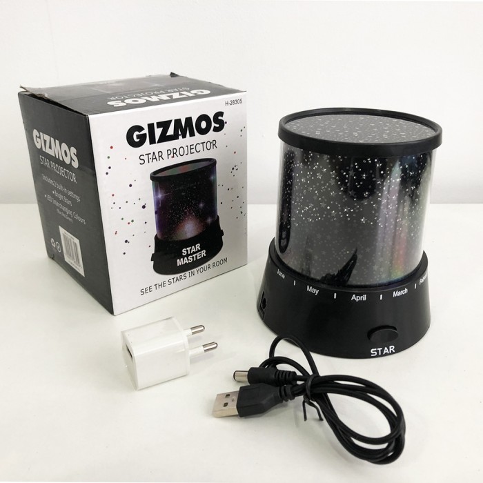 Настільні лампи для нічного столика в спальні Star, Нічник з LED підсвічуванням від USB MX-13