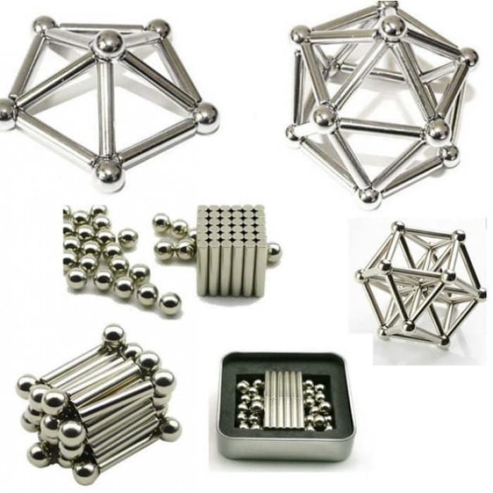 Неокуб магнітний конструктор Buckyballs n Buckybars, Магнітна іграшка neo cube, TG-877 Неокуб 216