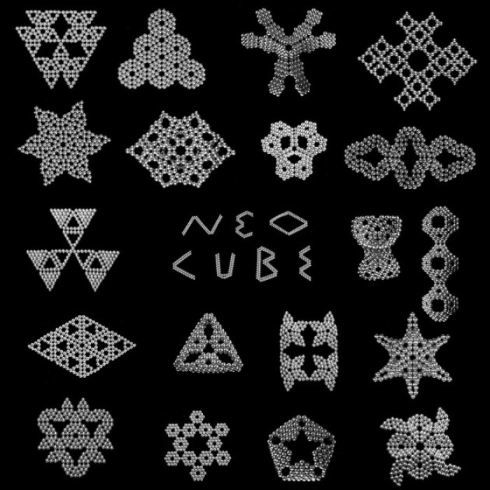 Магнітний конструктор Нео NeoCube Срібло, головоломка Neocube, розвиваюча іграшка магніт