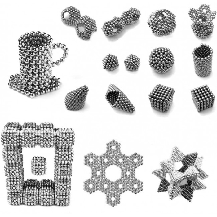 Магнітні кульки Нео NeoCube Серебристый, Магнітний куб neocube, Неокуб магнітний конструктор EA-92