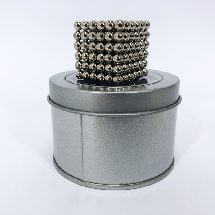 Неокуб магнітний конструктор Нео NeoCube Серебристый, Магнітний конструктор з кульок Нео Куб YZ-10