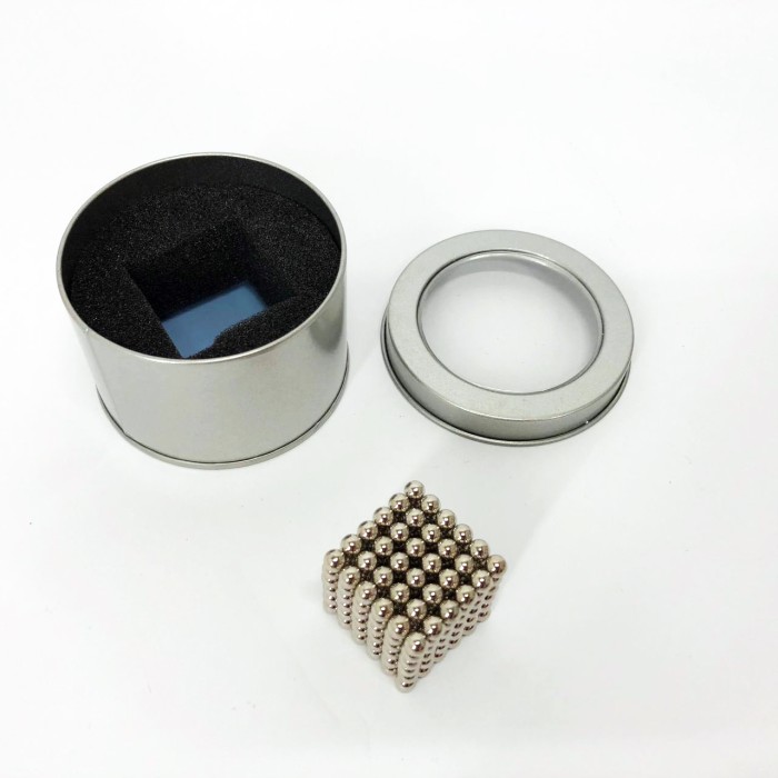 Неокуб магнітний конструктор Нео NeoCube Серебристый, Магнітний конструктор з кульок Нео Куб YZ-10