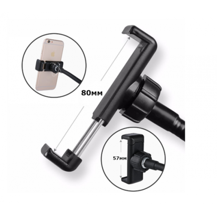 Світлодіодне кільце для фото Professional Live Stream, Кільцева лампа для стриму Комплект блогера HE-99