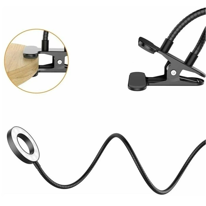 Світлодіодне кільце для фото Professional Live Stream, Кільцева лампа для стриму Комплект блогера HE-99