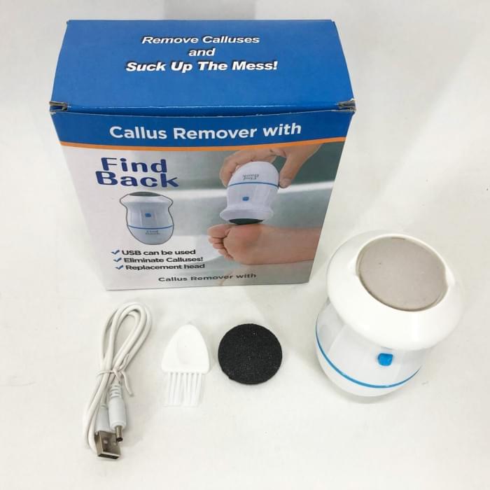 Апарат для видалення мозолів Pedi Vac Callus Remover With, Насадка пемза для п'ят, Чистка CS-990 для п'ят