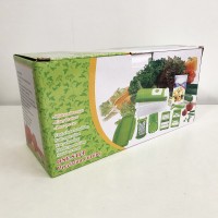 Ручная овощерезка с разными насадками Nicer Dicer PLUS, Шнекова терка для овочів, Овочерізка PC-966 для моркви