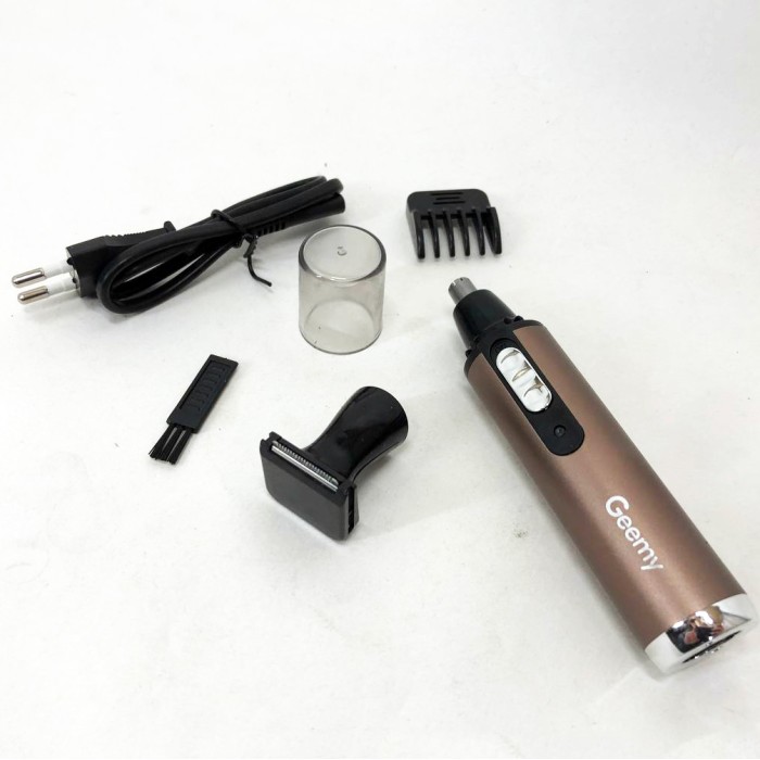 Тример для носа і вух для чоловіків GEMEI, Тример для вух на батарейках носа на акумуляторі MW-68