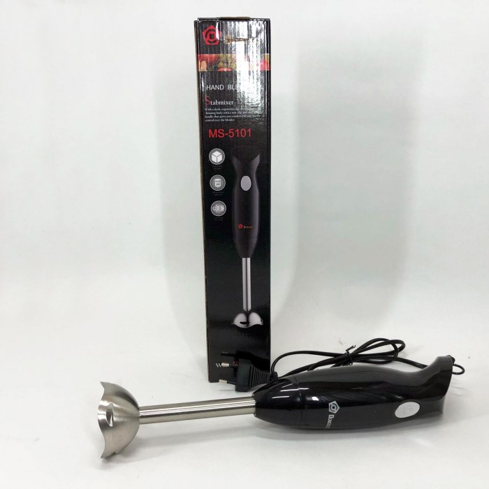 Блендер переносний DOMOTEC, Блендер електричний занурювальний для дому побутовий електричний MB-90