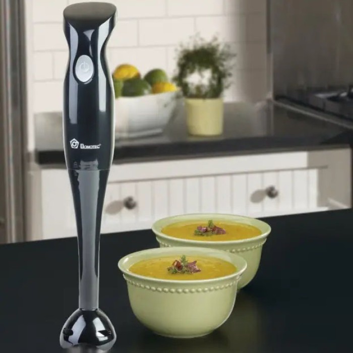 Блендер DOMOTEC MS-5105 400Вт зі склянкою, гарний занурювальний блендер для дому, електричний блендер