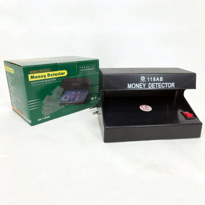 Детектори для банку, Машинка для перевірки грошей, Лампа для валюти Детектори грошей MJ-34