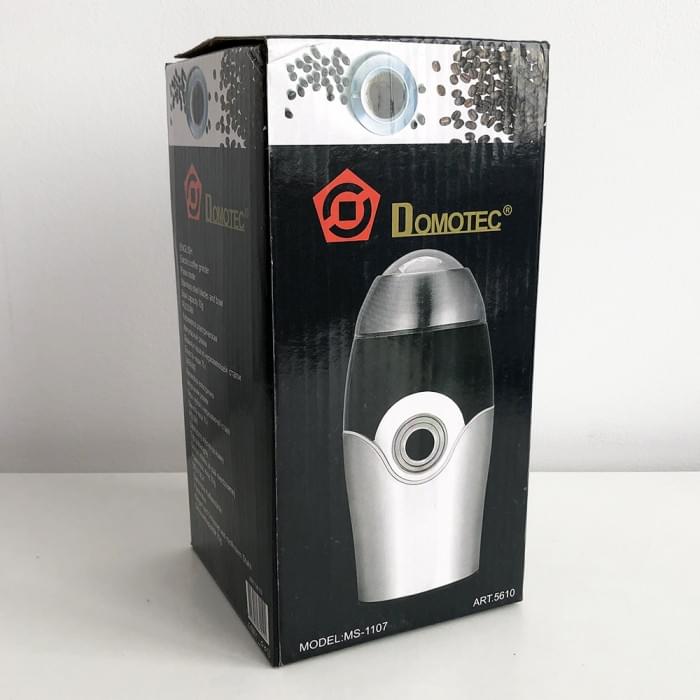 Електрична кавомолка для турки DOMOTEC MS-1107, Кавомолка металева, Апарат для AE-788 подрібнення кави