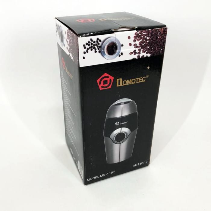 Електрична кавомолка для турки DOMOTEC MS-1107, Кавомолка металева, Апарат для AE-788 подрібнення кави