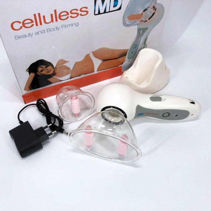 Масажер вакуумний антицелюлітний Celluless MD NEW вакуумно-роликовий ефективний масажер Целюлес IP-54