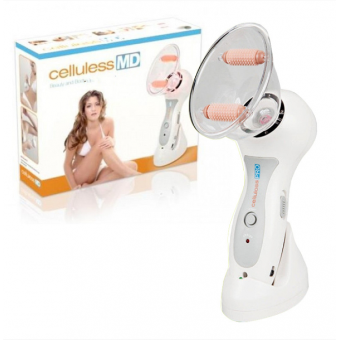 Масажер вакуумний антицелюлітний Celluless MD NEW вакуумно-роликовий ефективний масажер Целюлес BN-35