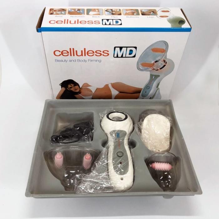 Масажер вакуумний антицелюлітний Celluless MD NEW вакуумно-роликовий ефективний FB-956 масажер Целюлес