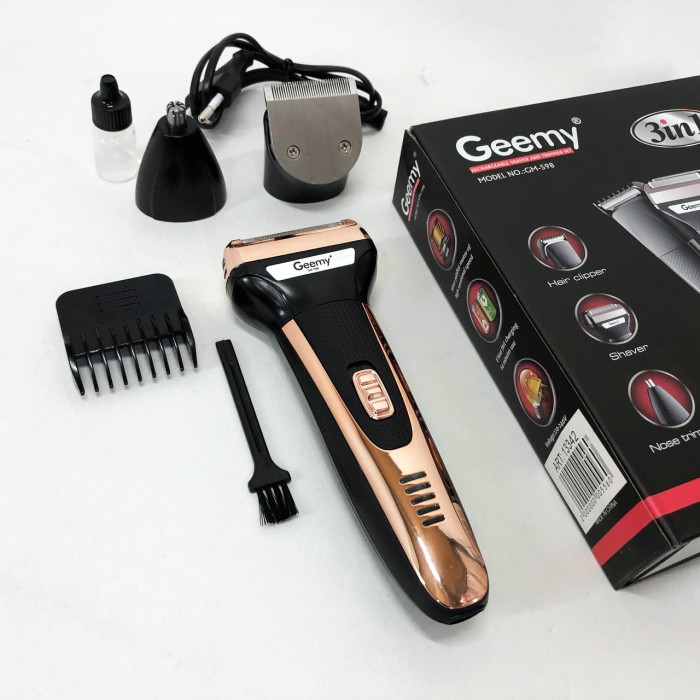 Професійна бритва з акумулятором GEMEI GM-598, Професійна електробритва для дому, Портативна бритва HG-70