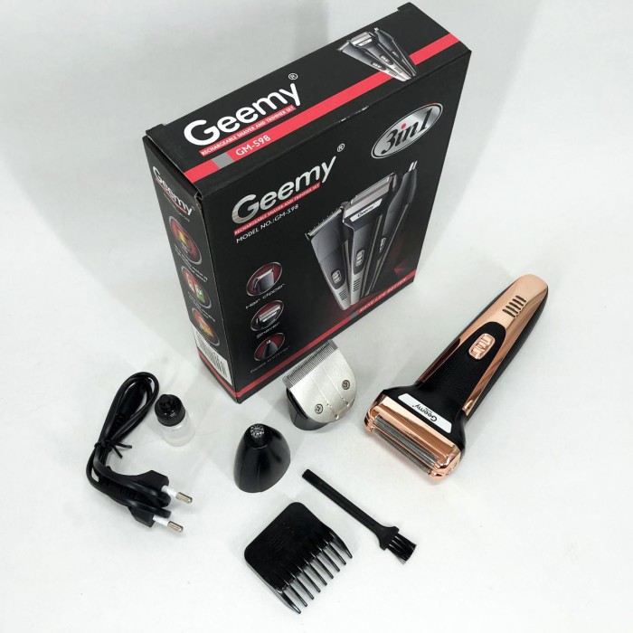 Професійна бритва з акумулятором GEMEI GM-598, Професійна електробритва для дому, Портативна бритва HG-70