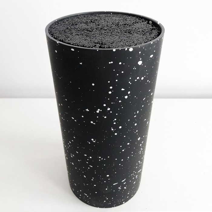 Підставка для ножів UNIQUE UN-1851. Колір: чорний EX-35