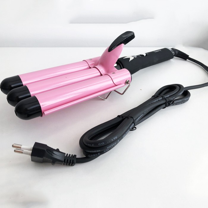 Конусна плойка для прикореневого об'єму GEMEI, Плойка для локонів і утяжки волосся OK-60