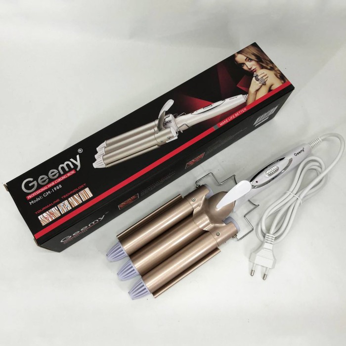 Плойка для волосся з температурним режимом, Плойка для об'ємної укладки волосся об'єму JB-65