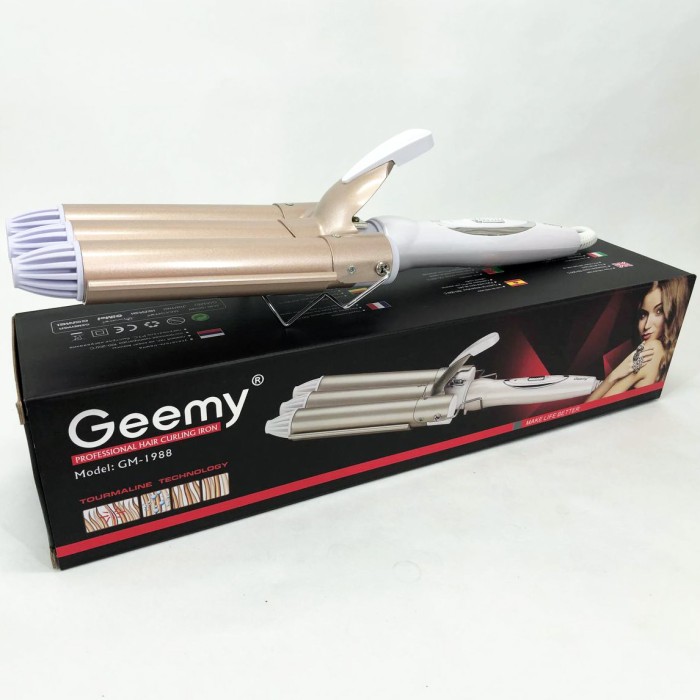 Плойка для волосся з температурним режимом, Плойка для об'ємної укладки волосся об'єму JB-65