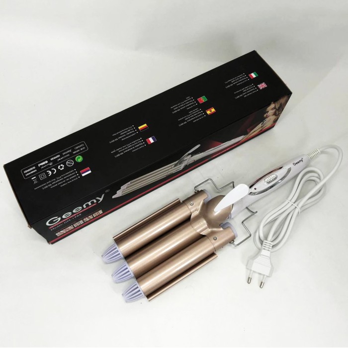 Фен-стайлер з насадками GEMEI, професійна, Плойка для кучерів, Плойка для локонів та утяжки волосся MR-83