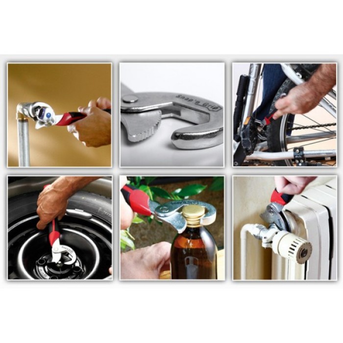 Універсальний розвідний гайковий ключ Snapn and Grip UE-76