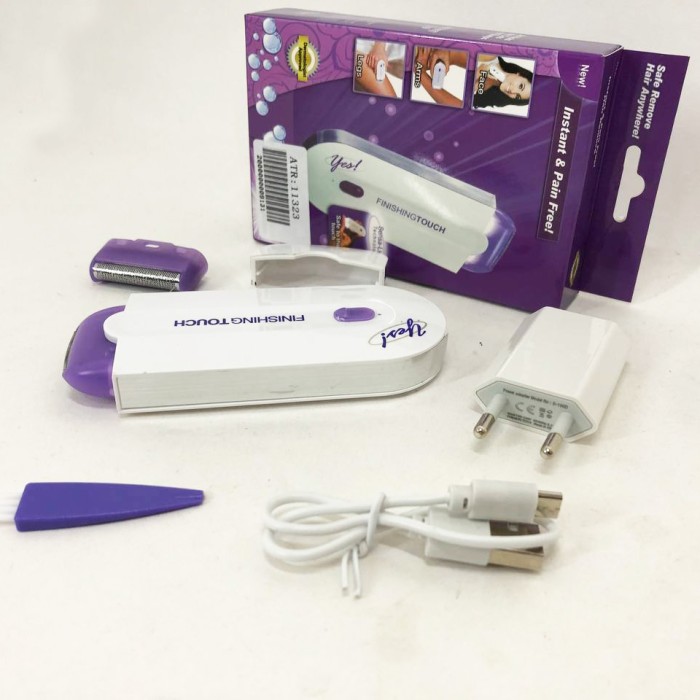 Епілятор бритва для ніг, Епілятор-пінцет жіночий, Бездротові епілятори з насадками KL-20