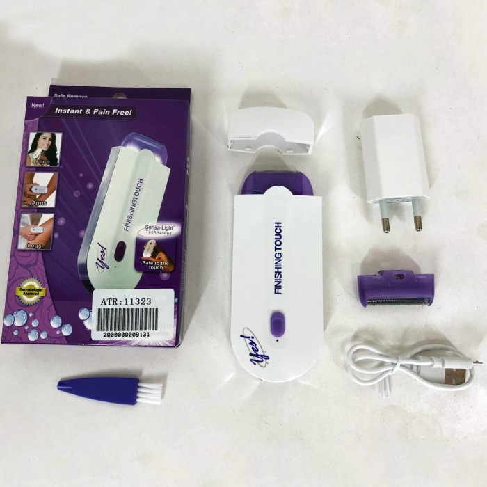 Епілятор бритва для ніг, Епілятор-пінцет жіночий, Бездротові епілятори з насадками KL-20