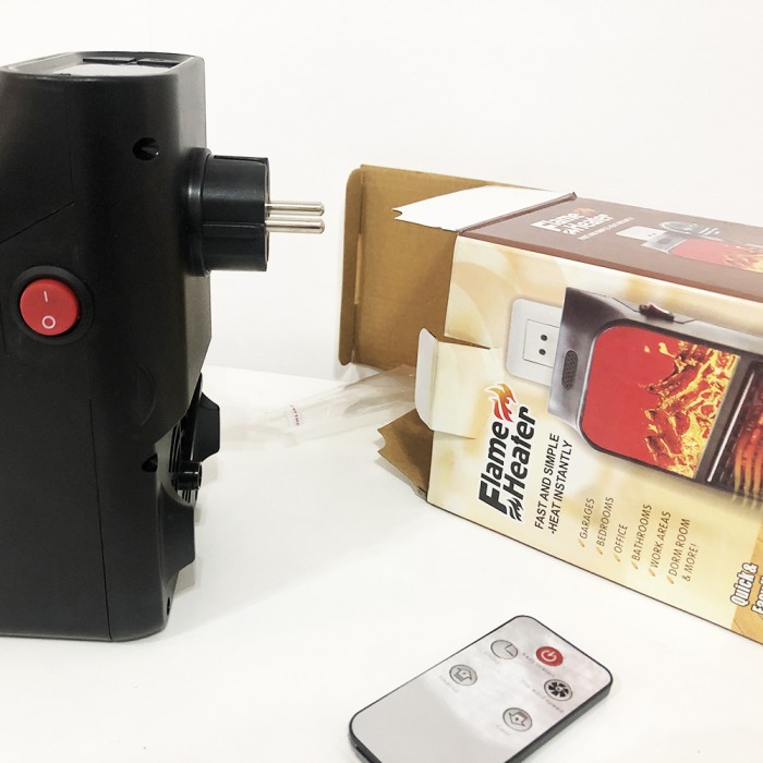 Портативний обігрів вентилятора для гарячого обігріву Flame Heater 1000 Вт, Практичний тепловентилятор PA-86