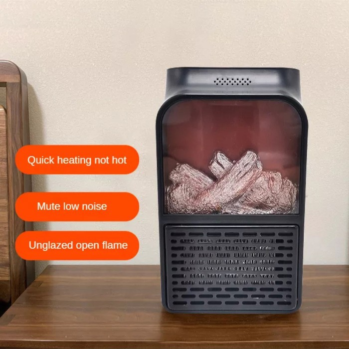 Практичний тепловентилятор, Дуйка обігрівач мініатюрний, Тепловентилятори обігрівачі електричні 2кВ QO-12