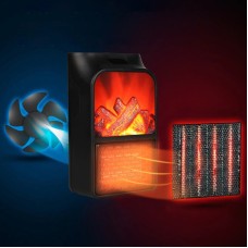 Портативний обігрів вентилятора для гарячого обігріву Flame Heater 1000 Вт, Практичний тепловентилятор PA-86