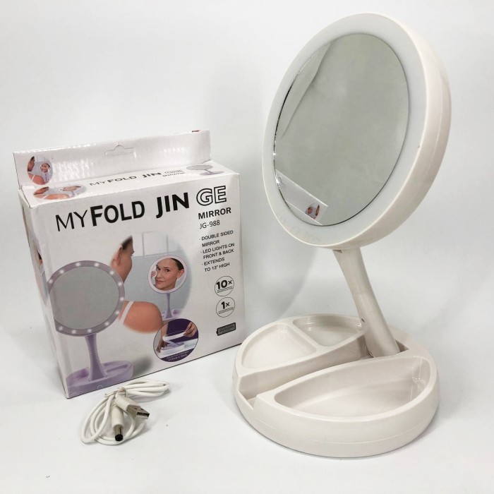 Дзеркало косметичне настільне My, Косметичне дзеркало з підсвічуванням Хороше для макіяжу FN-98