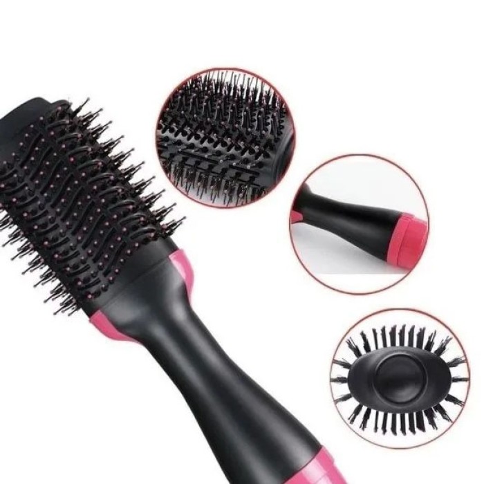 Стайлер автоматичний для завивки волосся, Фен-браш для укладання Фен-щітка завивки і випрямлення CL-46