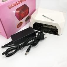 Лампа для сушки нігтів манікюр UV LAMP CCF+LED, Лампа для нігтів лед, Сушарка LR-994 для нігтів