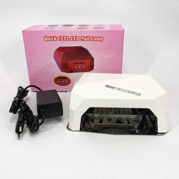 Лампа для сушки нігтів манікюр UV LAMP CCF+LED, Лампа для сушки нігтів манікюр, Лампа AW-531 майстра манікюру