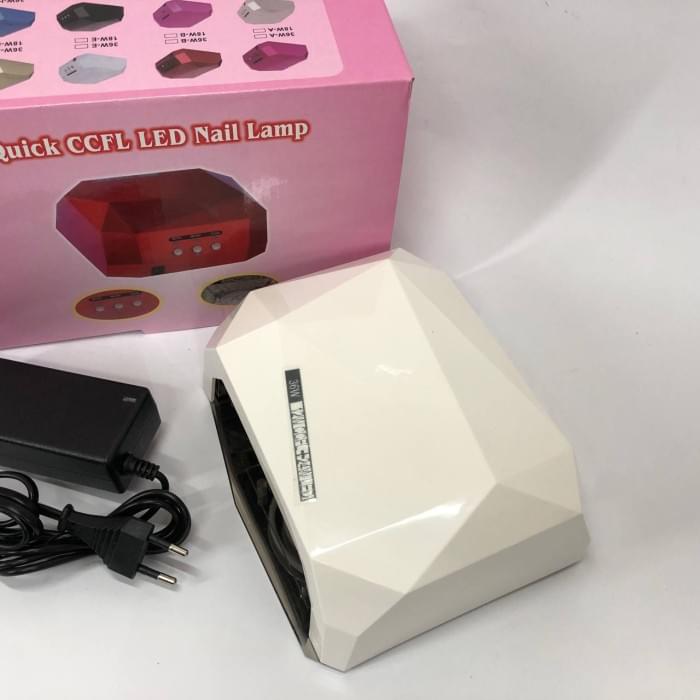 Лампа для сушки нігтів манікюр UV LAMP CCF+LED, Лампа для сушки нігтів манікюр, Лампа AW-531 майстра манікюру
