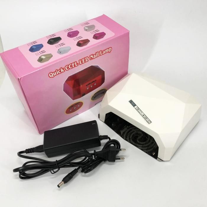 Лампа для сушки нігтів манікюр UV LAMP CCF+LED, Лампа для сушки нігтів манікюр, Лампа AW-531 майстра манікюру