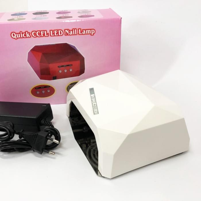 Лампа для сушки нігтів манікюр UV LAMP CCF+LED, Лампа для сушки нігтів манікюр, Лампа AW-531 майстра манікюру
