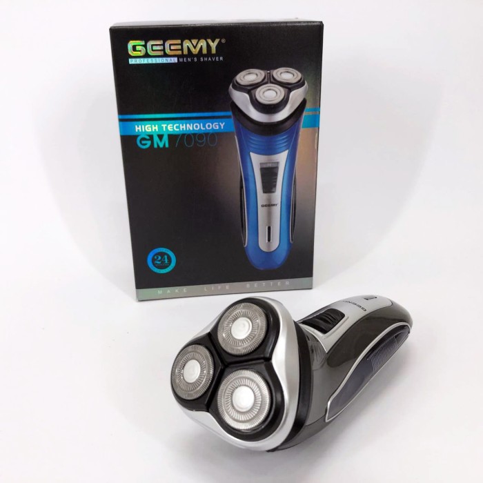 Акумуляторна бритва для стрижки волосся та бороди GEEMY, Бритва для сухого гоління IC-67
