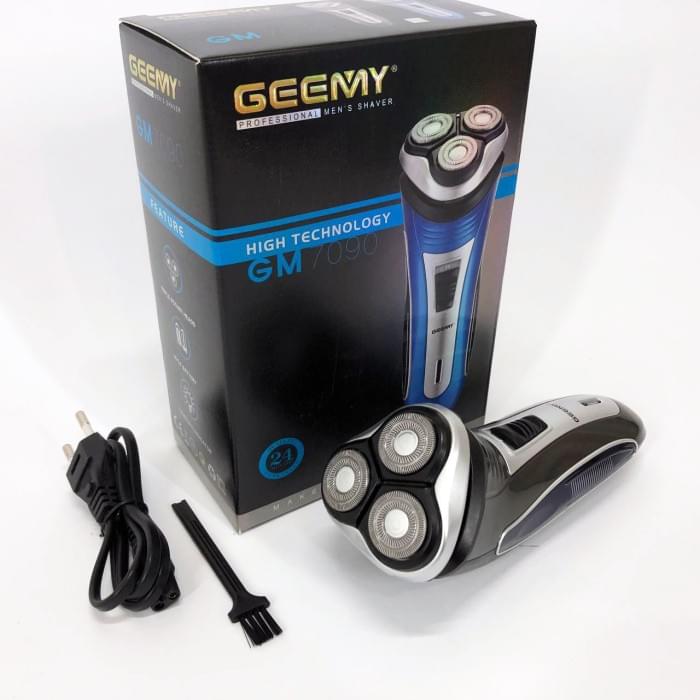 Бритви акумуляторні GEEMY GM-7090, Професійна електробритва бритва для UR-953 бороди, Електробритва
