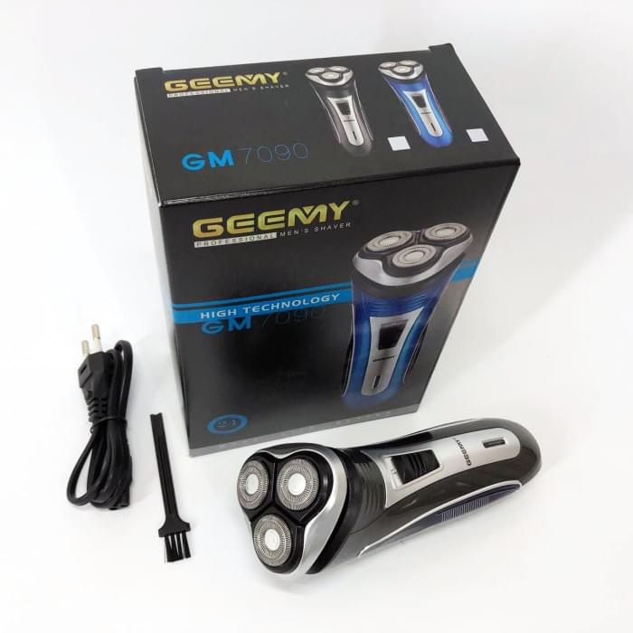 Бритви акумуляторні GEEMY GM-7090, Професійна електробритва бритва для UR-953 бороди, Електробритва