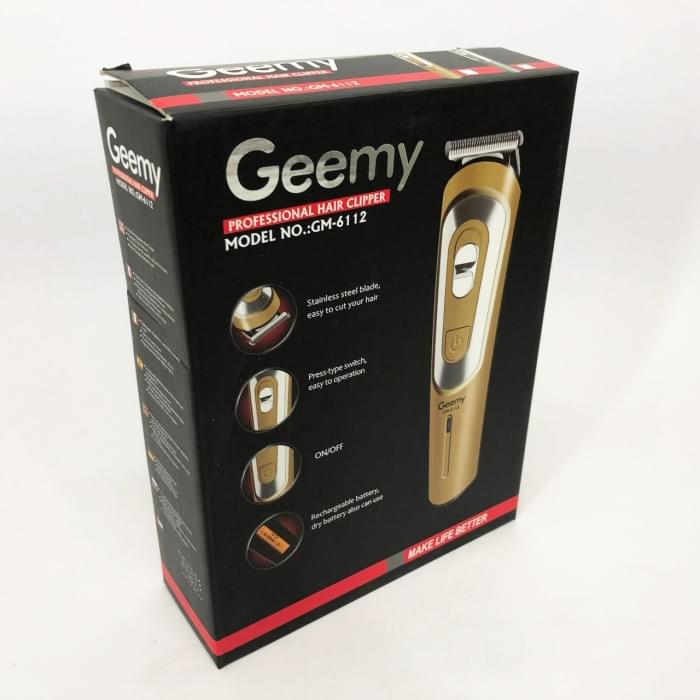 Електрична машинка з насадкою для бороди GEMEI GM-6112, Машинка для стрижки TX-357 волосся домашня