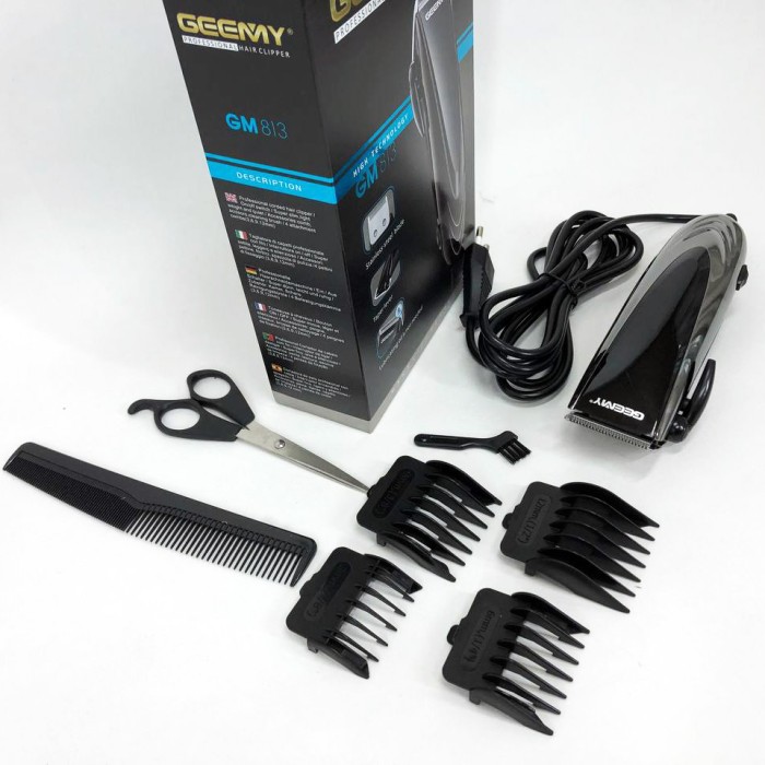 Багатофункціональний триммер для стрижки волосся і бороди GEMEI, Машинка для стрижки волосся домашня SR-37