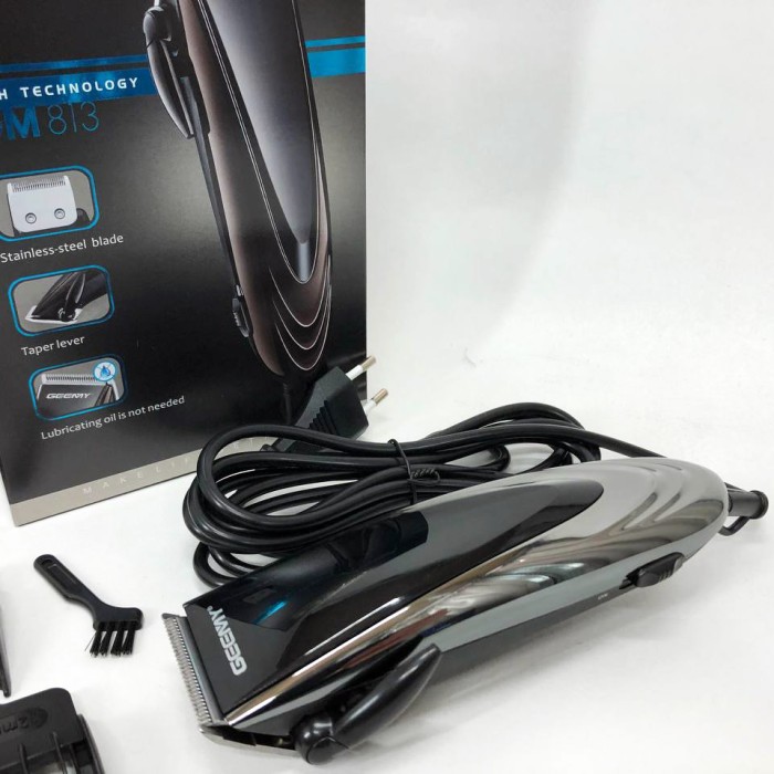 Багатофункціональний триммер для стрижки волосся і бороди GEMEI, Машинка для стрижки волосся домашня SR-37